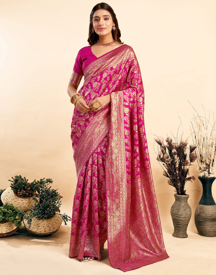 Rani Royale Banarasi Silk Saree