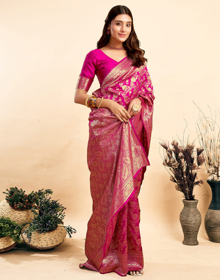 Rani Royale Banarasi Silk Saree
