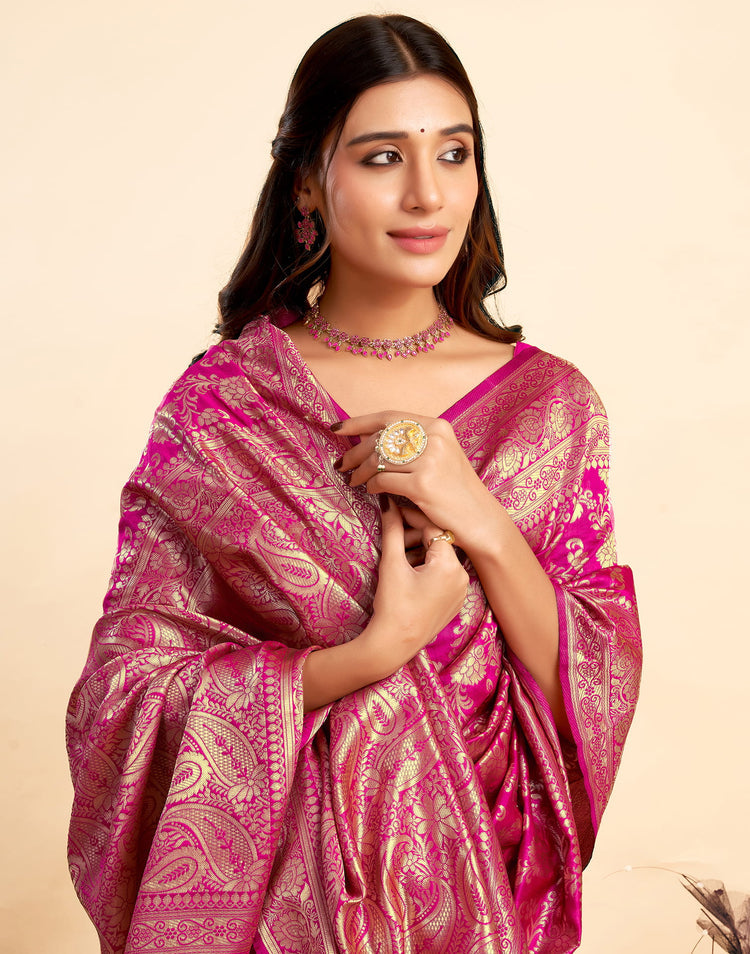 Rani Royale Banarasi Silk Saree