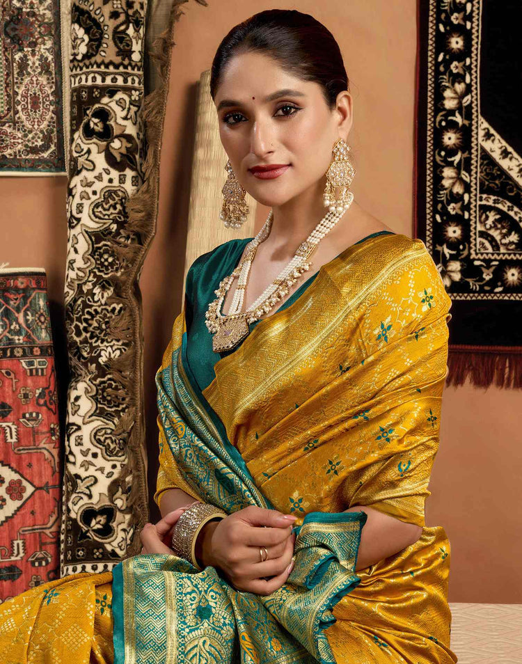Amber Royale Banarasi Silk Saree