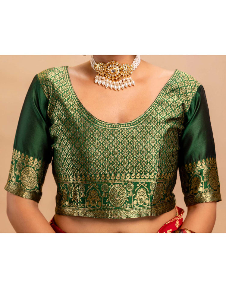 Rakta Rajsi Patola Silk Saree