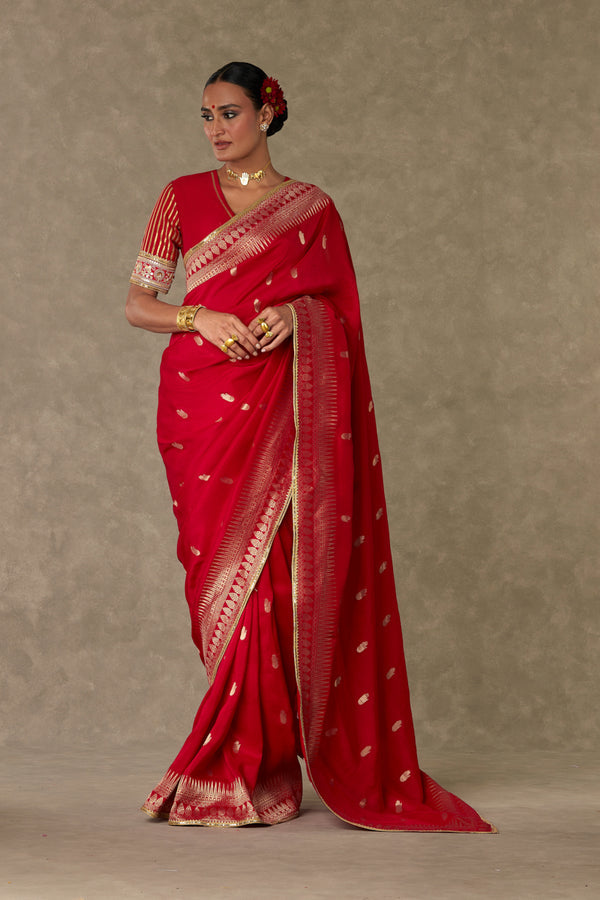 Raktima Anar Heritage Saree