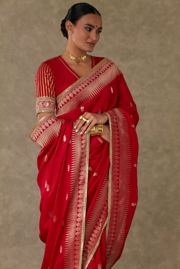 Raktima Anar Heritage Saree