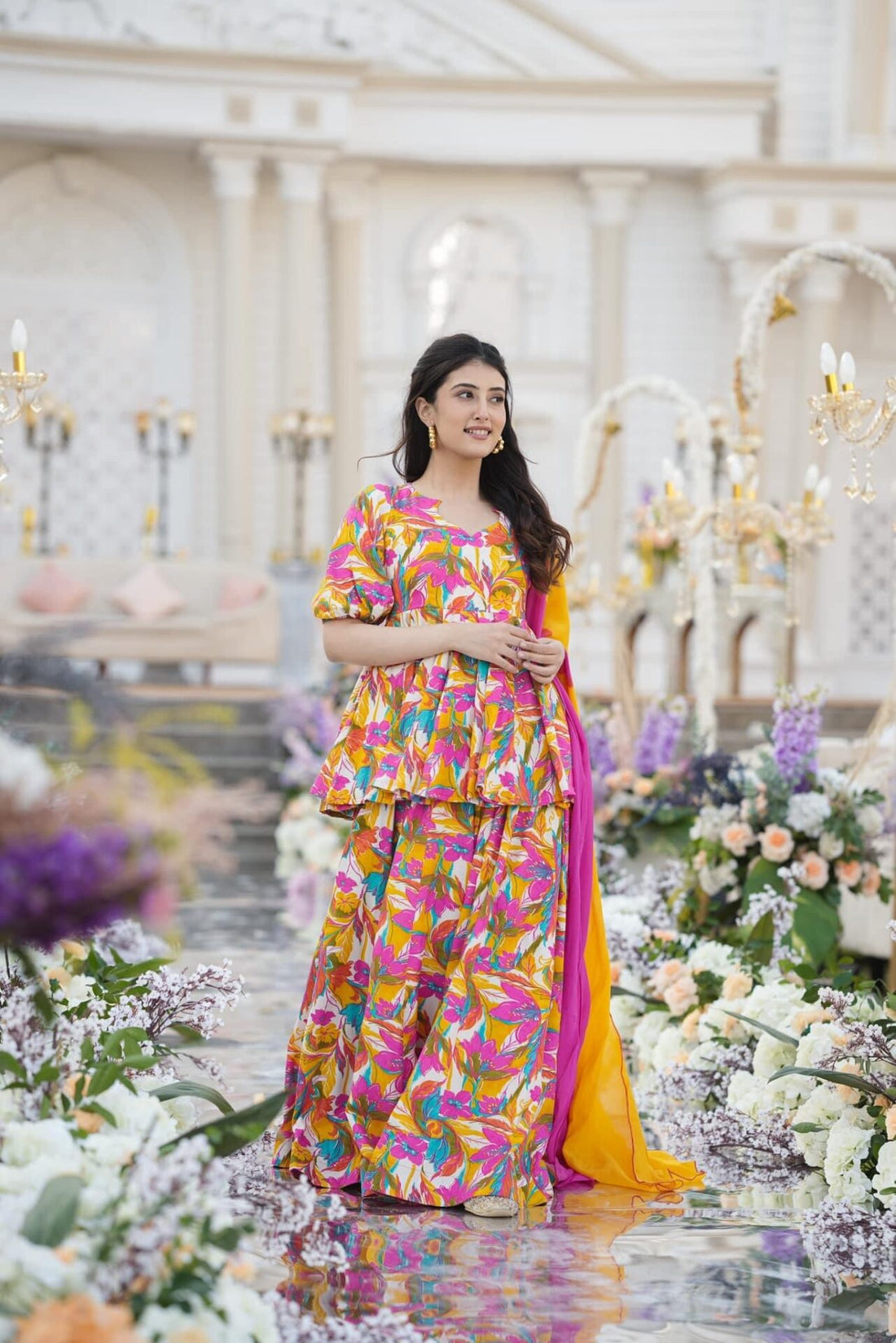 Martha Élégance Kurta Palazzo Set