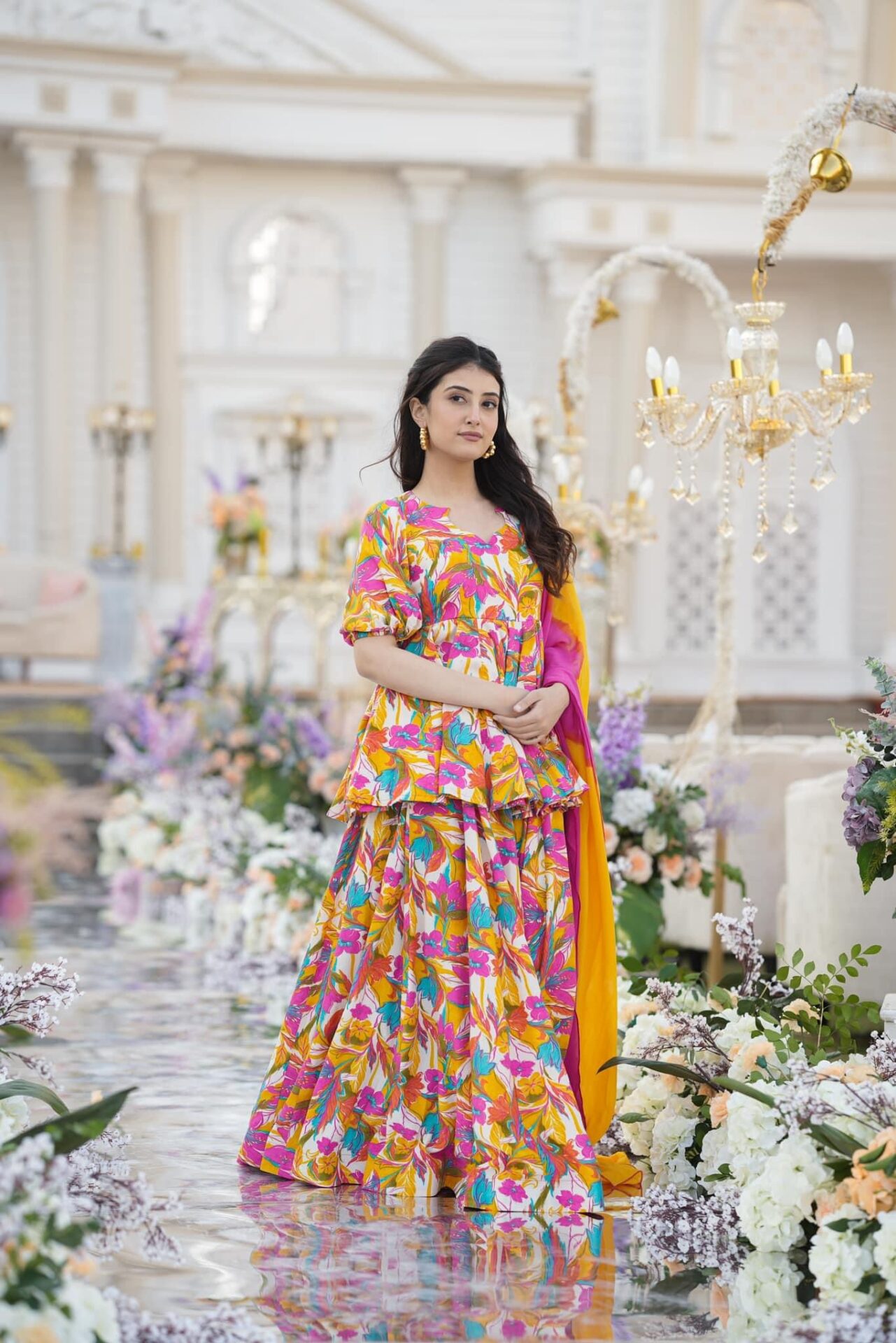 Martha Élégance Kurta Palazzo Set