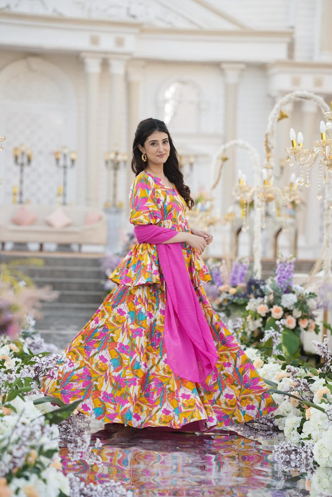 Martha Élégance Kurta Palazzo Set