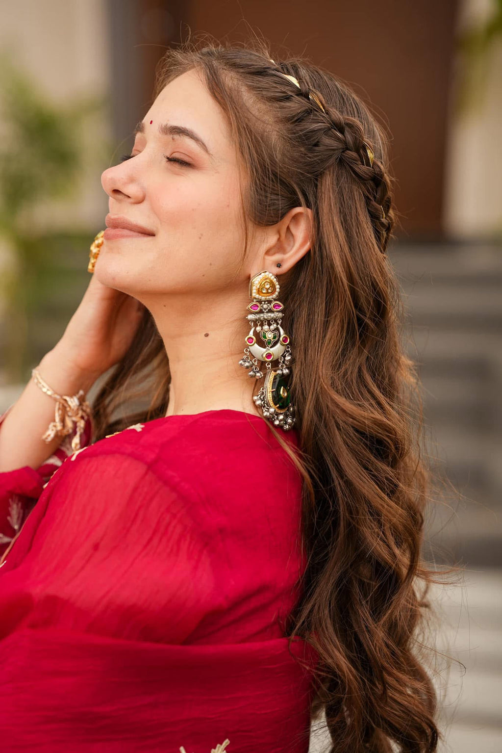 Heavenly Aura Silk Kurta Palazzo Set