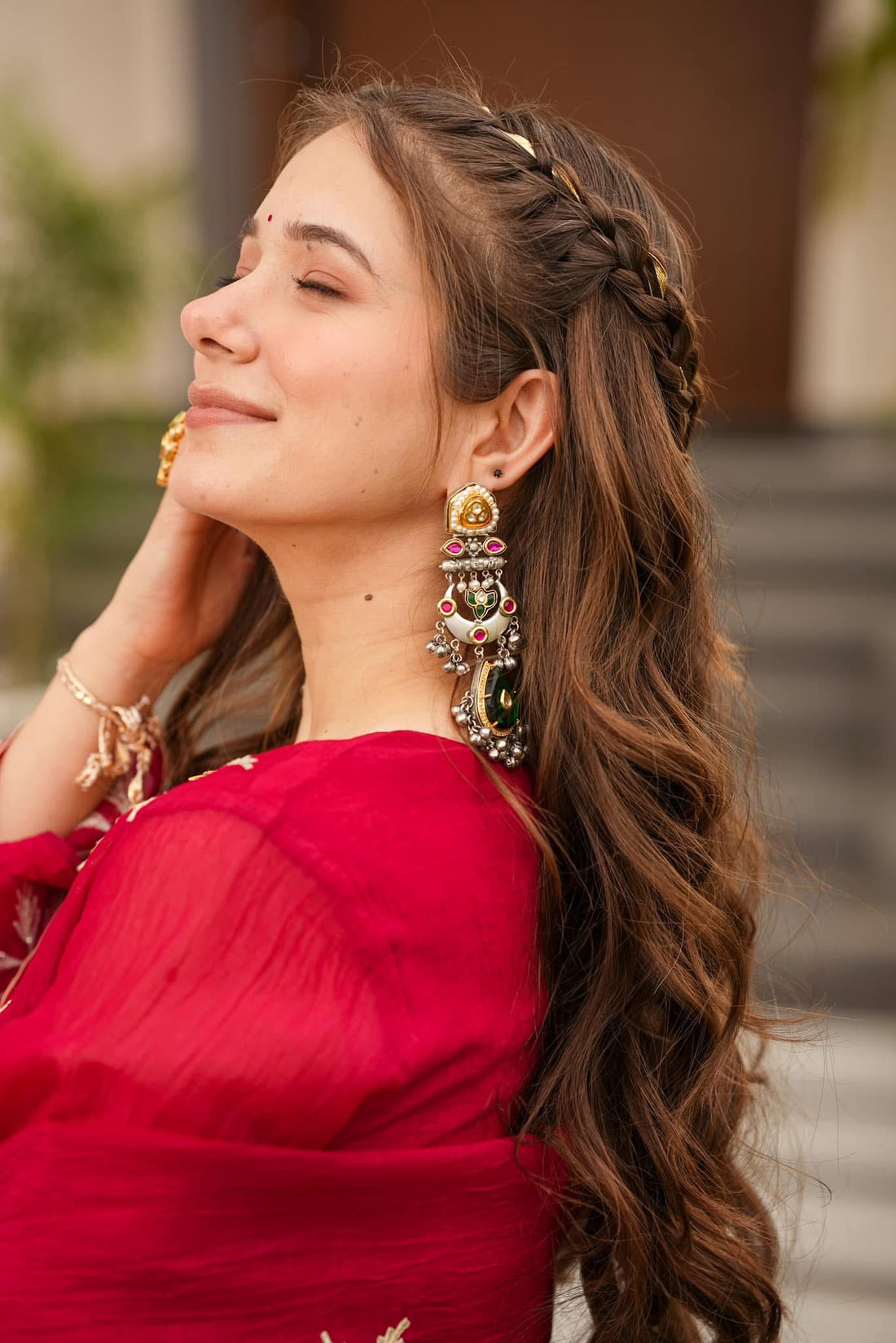 Heavenly Aura Silk Kurta Palazzo Set