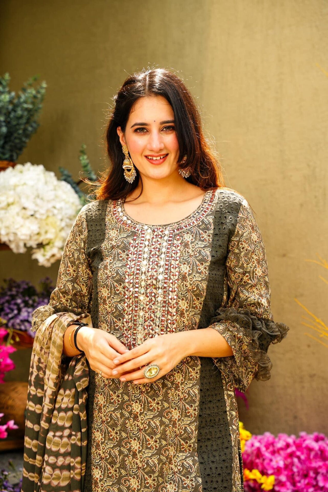Boho Élan Rayon Kurta Set