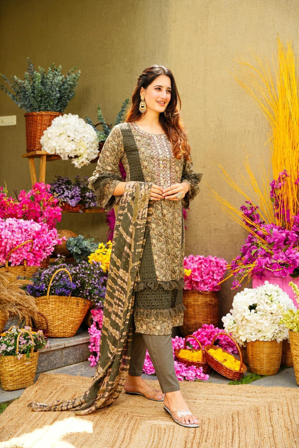 Boho Élan Rayon Kurta Set
