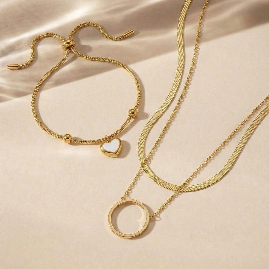 Amour Layered Heart Set