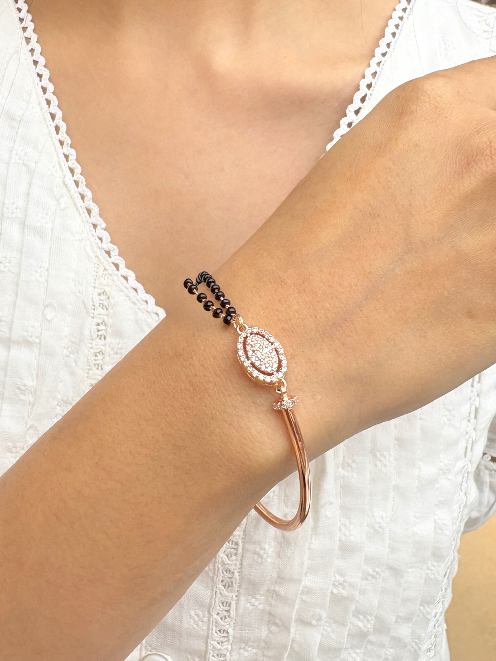 Meera Grace Mangalsutra Bracelet